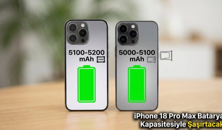 iPhone 18 Pro Max Batarya Kapasitesiyle Şaşırtacak