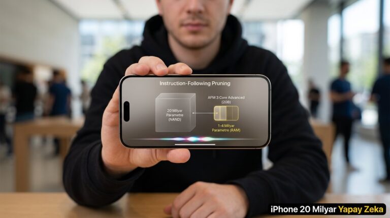 iPhone Cihazlarda 20 Milyar Parametreli Yapay Zeka Dönemi