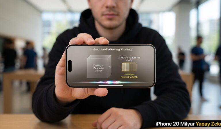 iPhone Cihazlarda 20 Milyar Parametreli Yapay Zeka Dönemi