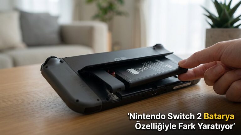 Nintendo Switch 2 Batarya Özelliğiyle Fark Yaratıyor