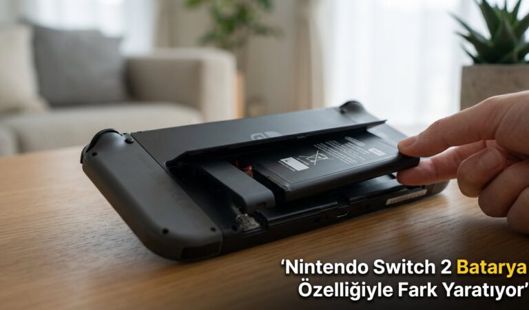 Nintendo Switch 2 Batarya Özelliğiyle Fark Yaratıyor