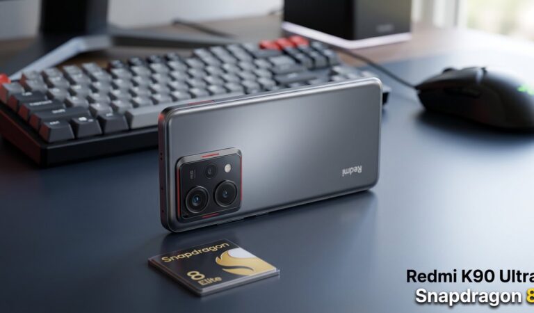 Redmi K90 Ultra Snapdragon 8 Elite ve 8000 mAh Batarya