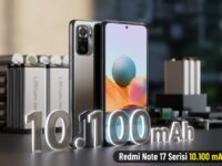 Redmi Note 17 Serisi 10.100 mAh Batarya ile Geliyor