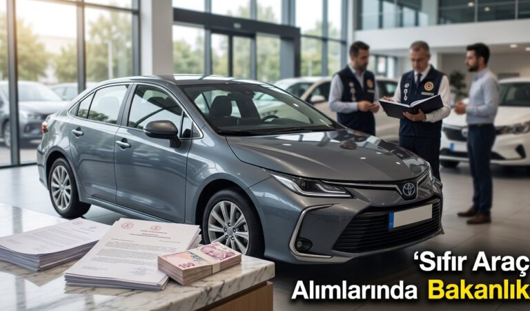 Sıfır Araç Alımlarında Bakanlık İncelemesi Başladı