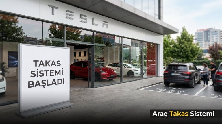 Tesla Türkiye'de Araç Takas Sistemi Başladı