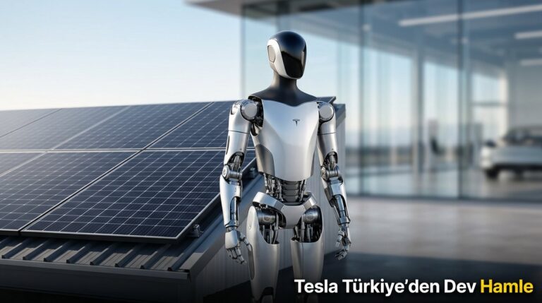 Tesla Türkiye'den Dev Hamle: Optimus Robot ve Güneş Panelleri