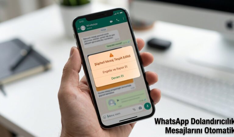 WhatsApp Dolandırıcılık Mesajlarını Otomatik Tespit Edecek
