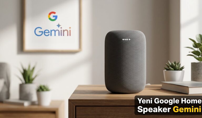 Yeni Google Home Speaker Gemini Yapay Zeka ile Geliyor