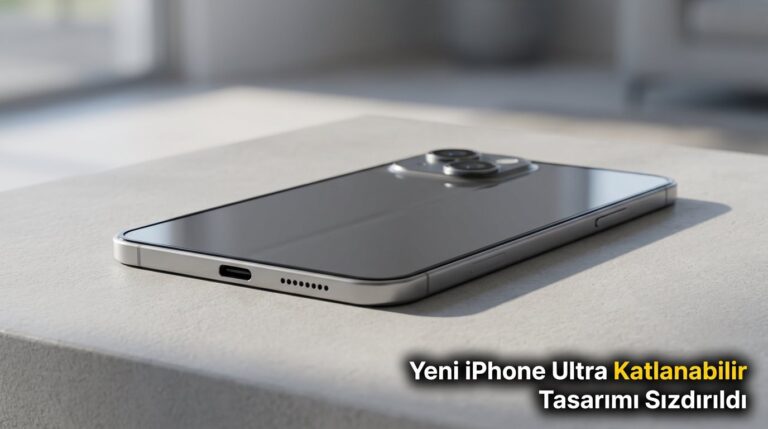 Yeni iPhone Ultra Katlanabilir Tasarımı Sızdırıldı