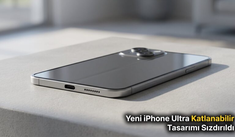 Yeni iPhone Ultra Katlanabilir Tasarımı Sızdırıldı