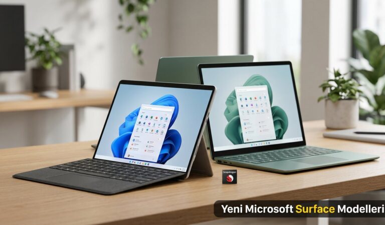 Yeni Microsoft Surface Modelleri Snapdragon X2 ile Geliyor