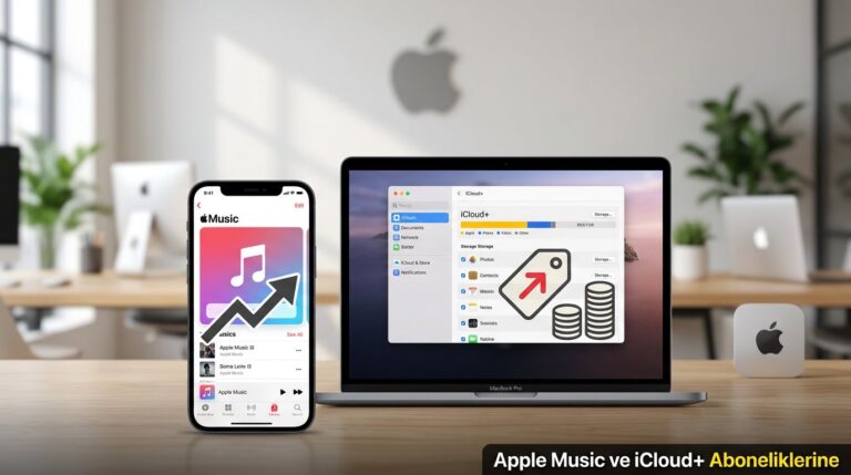 Apple Music ve iCloud+ Aboneliklerine Zam Geldi