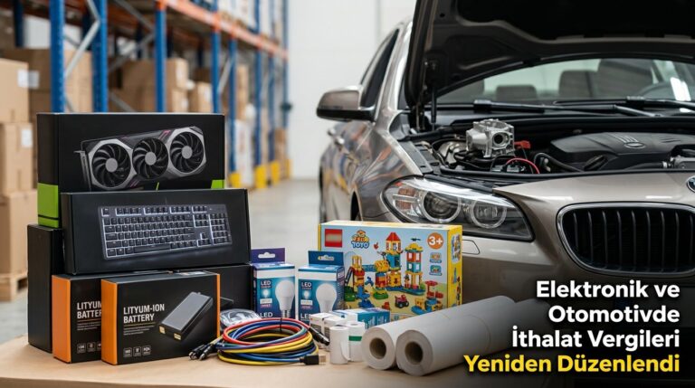 Elektronik ve Otomotivde İthalat Vergileri Yeniden Düzenlendi