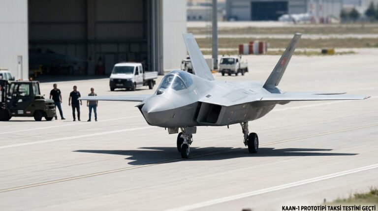KAAN-1 Prototipi Kritik Taksi Testini Başarıyla Geçti