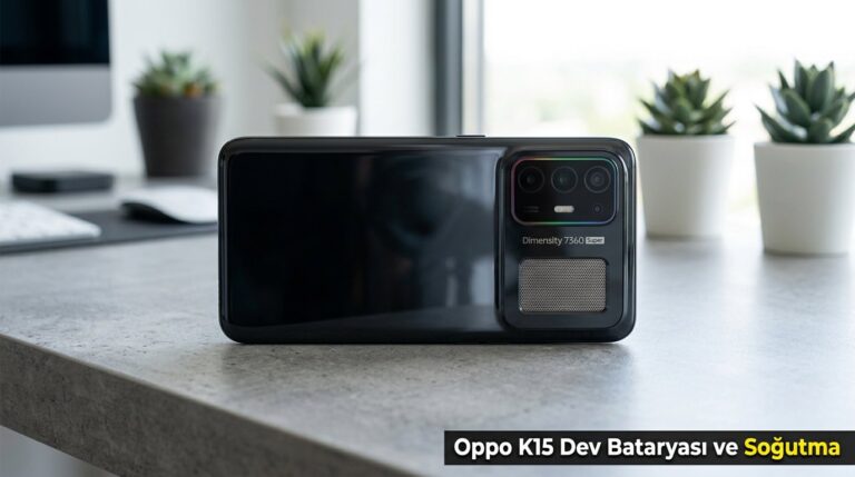Oppo K15 Dev Bataryası ve Soğutma Sistemiyle Geliyor