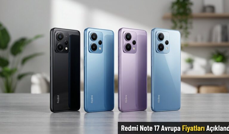 Redmi Note 17 Avrupa Satış Fiyatları Açıklandı