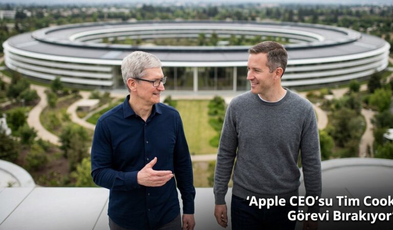 Apple CEO’su Tim Cook Görevi Bırakıyor