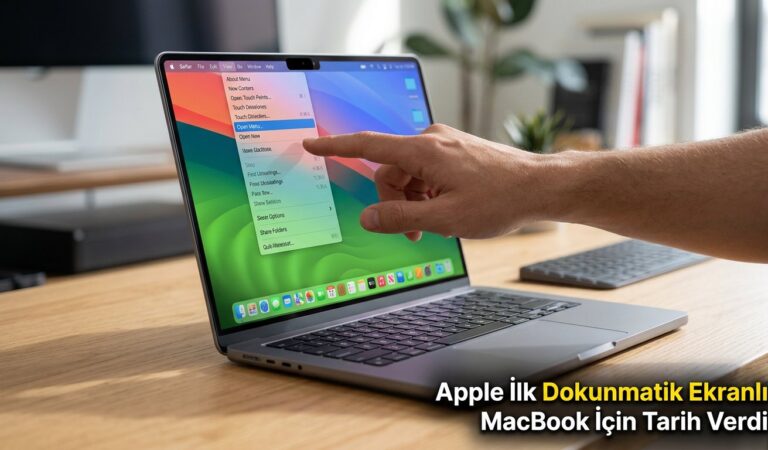 Apple İlk Dokunmatik Ekranlı MacBook İçin Tarih Verdi