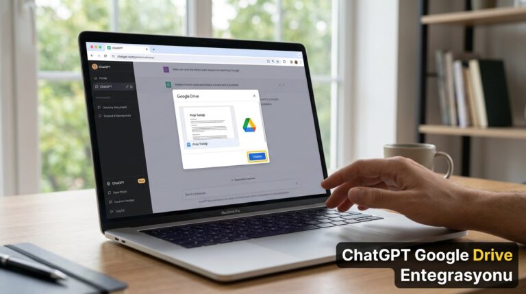 ChatGPT Google Drive Entegrasyonu ile Düzenleme Yapıyor