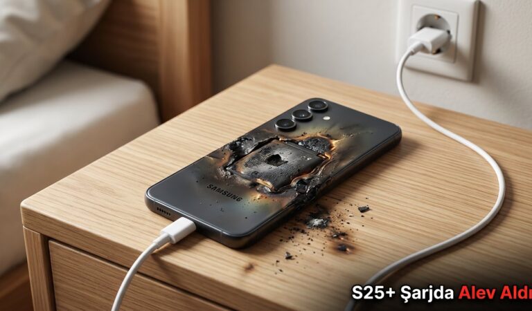 Galaxy S25+ Şarjda Alev Aldı: Samsung’dan Yanıt