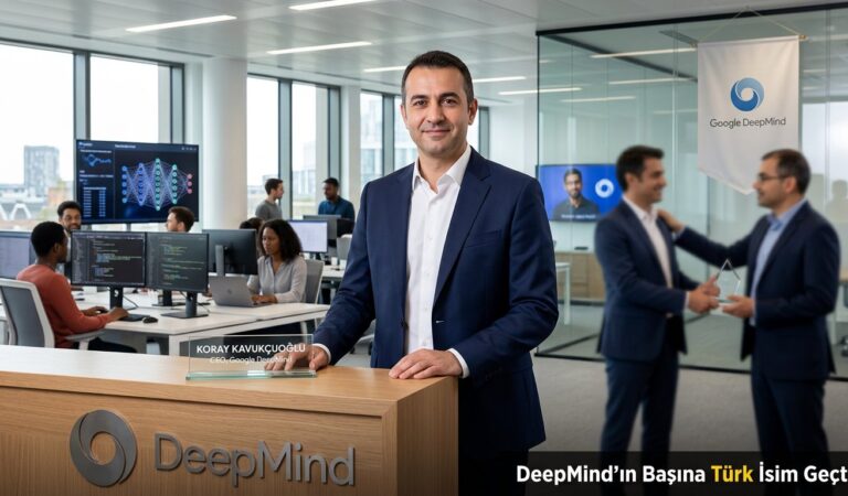 Google DeepMind’ın Başına Türk İsim Geçti