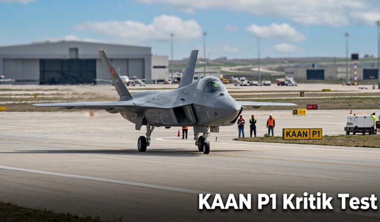KAAN P1 Uçağı İçin Kritik Test Süreci Başladı