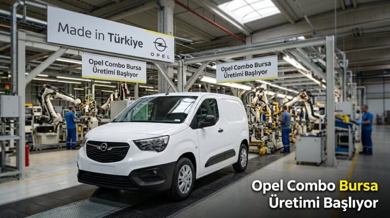 Opel Combo Bursa Üretimi Başlıyor