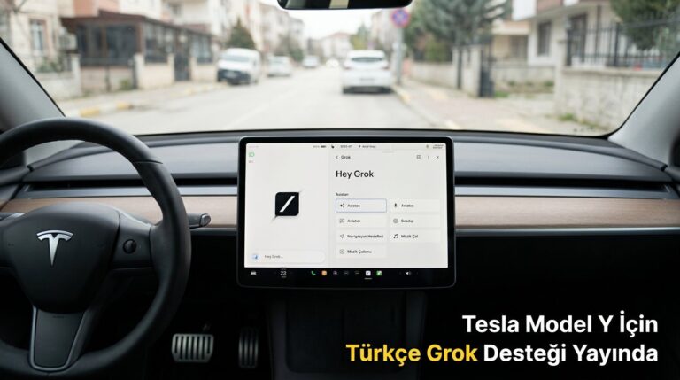 Tesla Model Y İçin Türkçe Grok Desteği Yayında