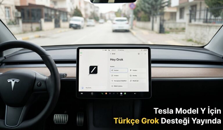 Tesla Model Y İçin Türkçe Grok Desteği Yayında