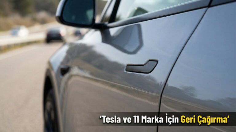 Tesla ve 11 Marka İçin Büyük Geri Çağırma Kararı