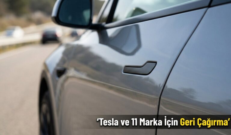 Tesla ve 11 Marka İçin Büyük Geri Çağırma Kararı