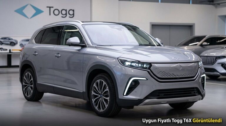Uygun Fiyatlı Togg T6X İlk Kez Görüntülendi