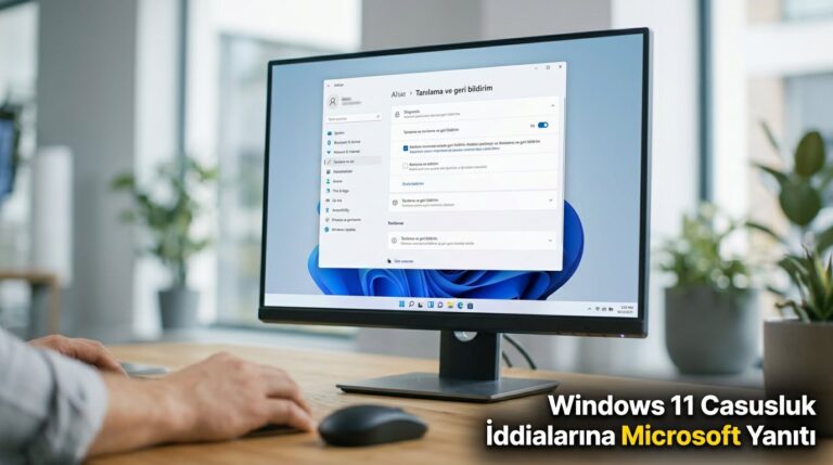 Windows 11 Casusluk İddialarına Microsoft Yanıtı