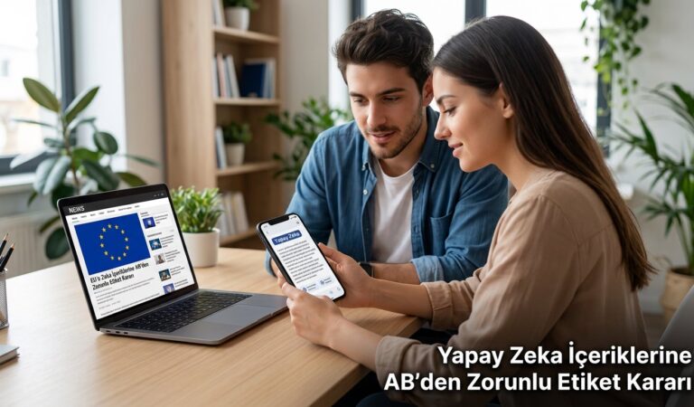 Yapay Zeka İçeriklerine AB’den Zorunlu Etiket Kararı