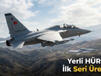 Yerli HÜRJET İlk Seri Üretim Uçuşunu Tamamladı