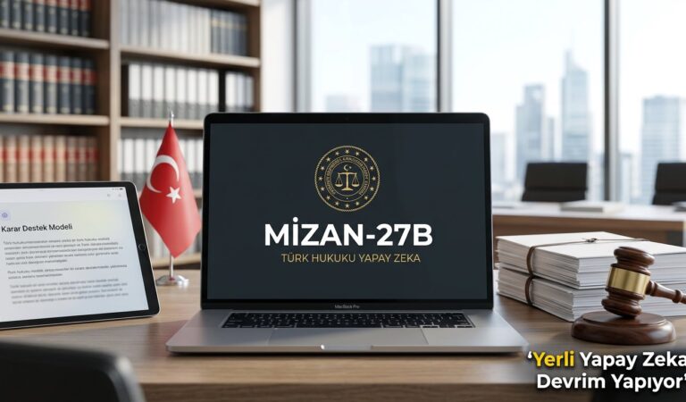 Yerli Yapay Zeka Mizan-27B Hukuk Alanında Devrim Yapıyor