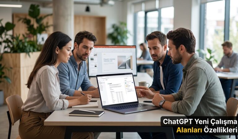 ChatGPT Yeni Çalışma Alanı Özellikleri Geldi