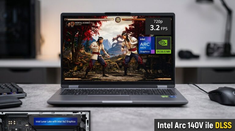 Intel Arc 140V ile DLSS 5 Performansı Şaşırttı
