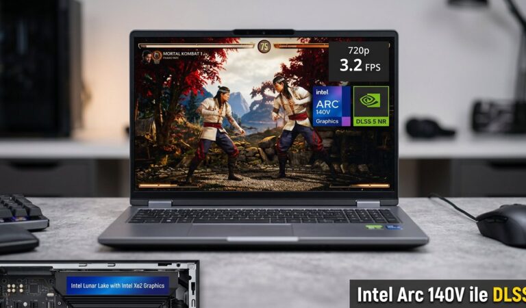 Intel Arc 140V ile DLSS 5 Performansı Şaşırttı