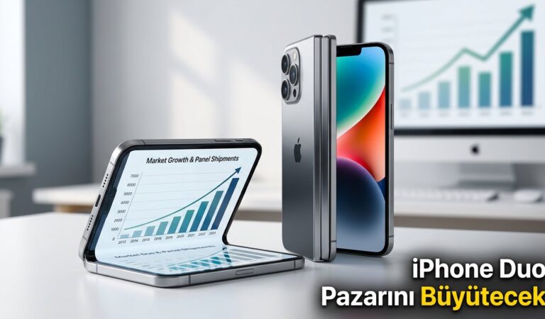 iPhone Duo Katlanabilir Telefon Pazarını Büyütecek
