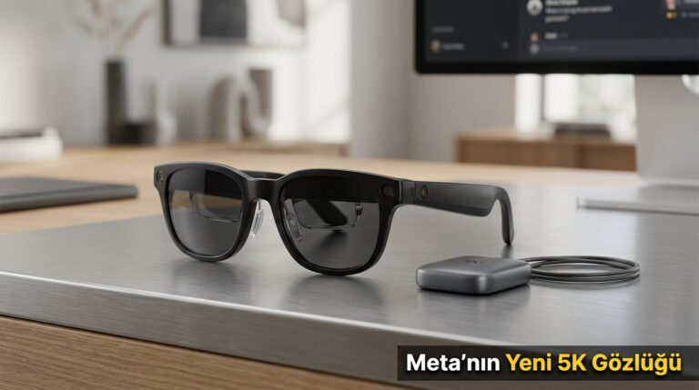 Meta'nın Yeni 5K Gözlüğü Apple Vision Pro'yu Zorluyor