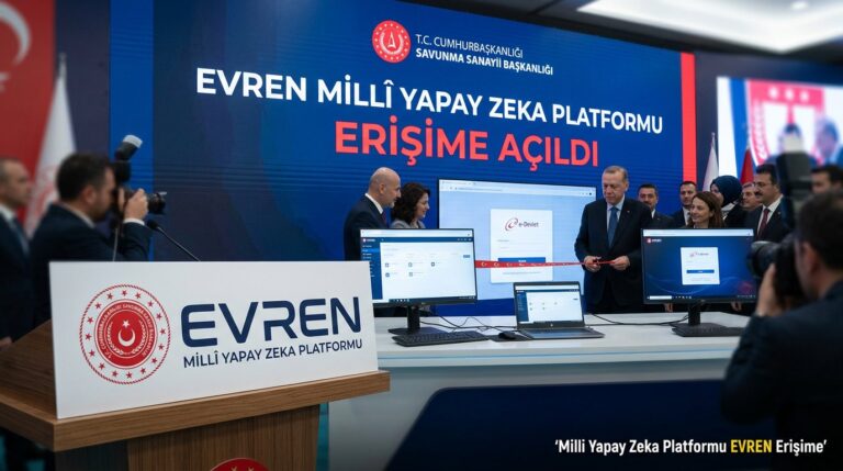 Milli Yapay Zeka Platformu EVREN Erişime Açıldı