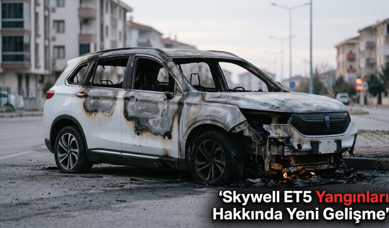 Skywell ET5 Yangınları Hakkında Yeni Gelişme