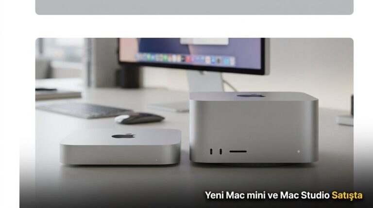 Yeni Mac mini ve Mac Studio Satışta