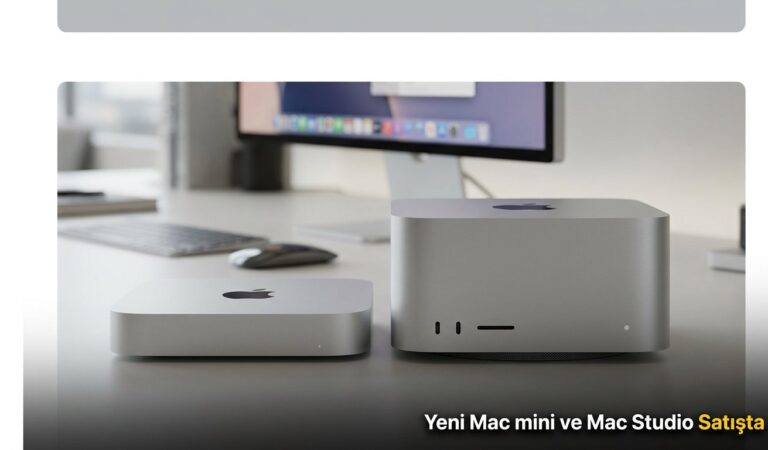 Yeni Mac mini ve Mac Studio Satışta