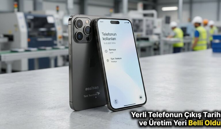 Yerli Telefonun Çıkış Tarihi ve Üretim Yeri Belli Oldu